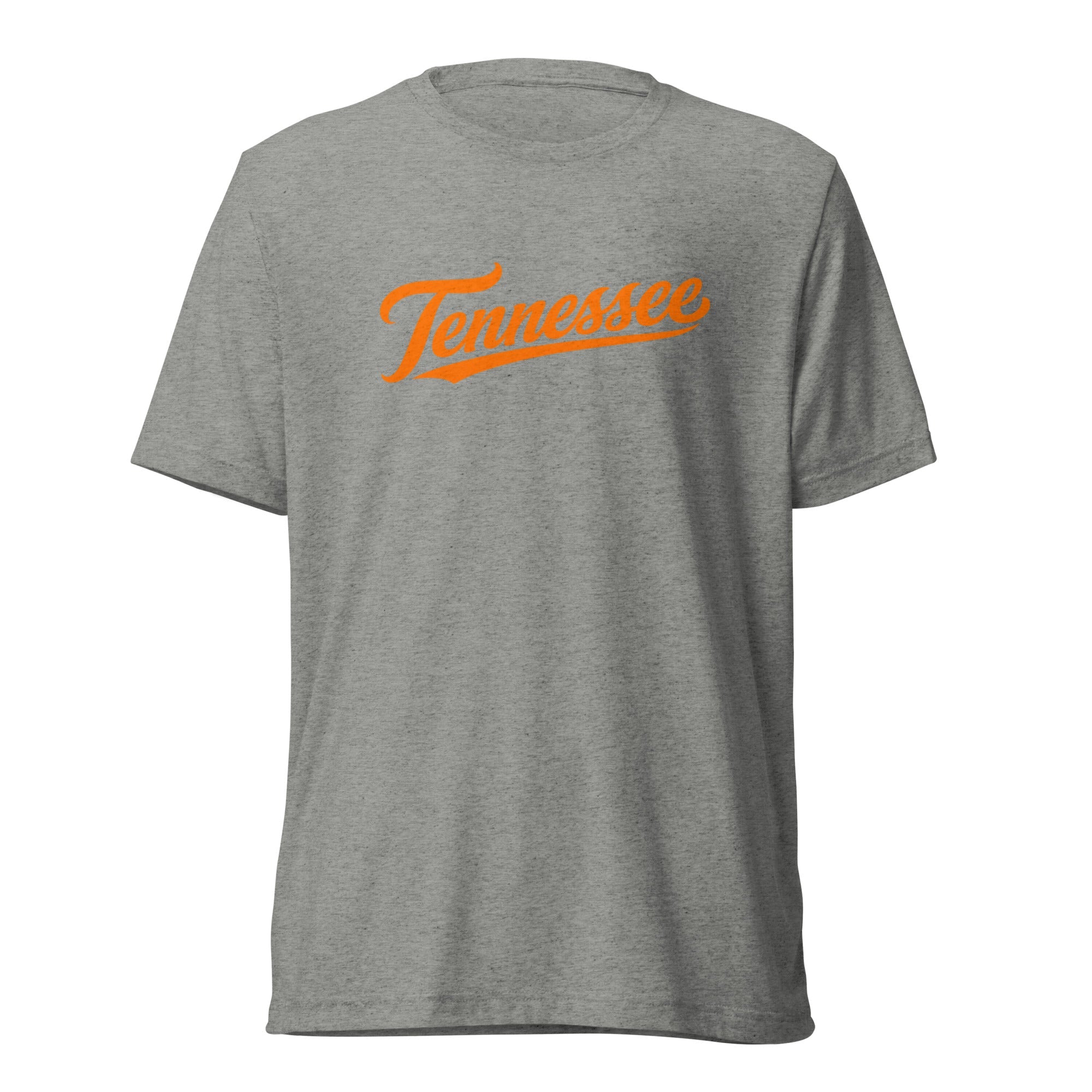 Tennessee Neon T-Shirt | Retro Glow Script | Elite Tri - Blend - Bluegrass Elite Apparel LLC