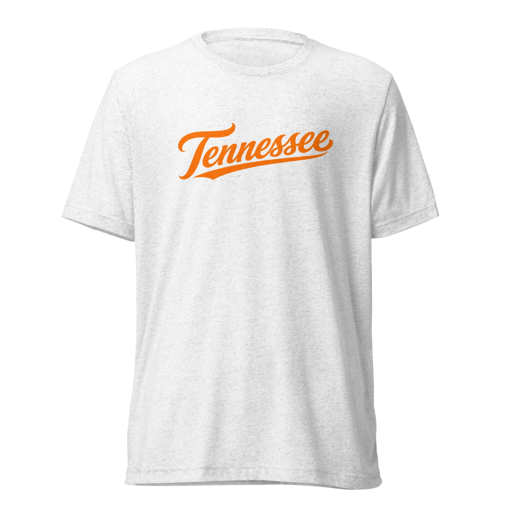 Tennessee Neon T-Shirt | Retro Glow Script | Elite Tri - Blend - Bluegrass Elite Apparel LLC