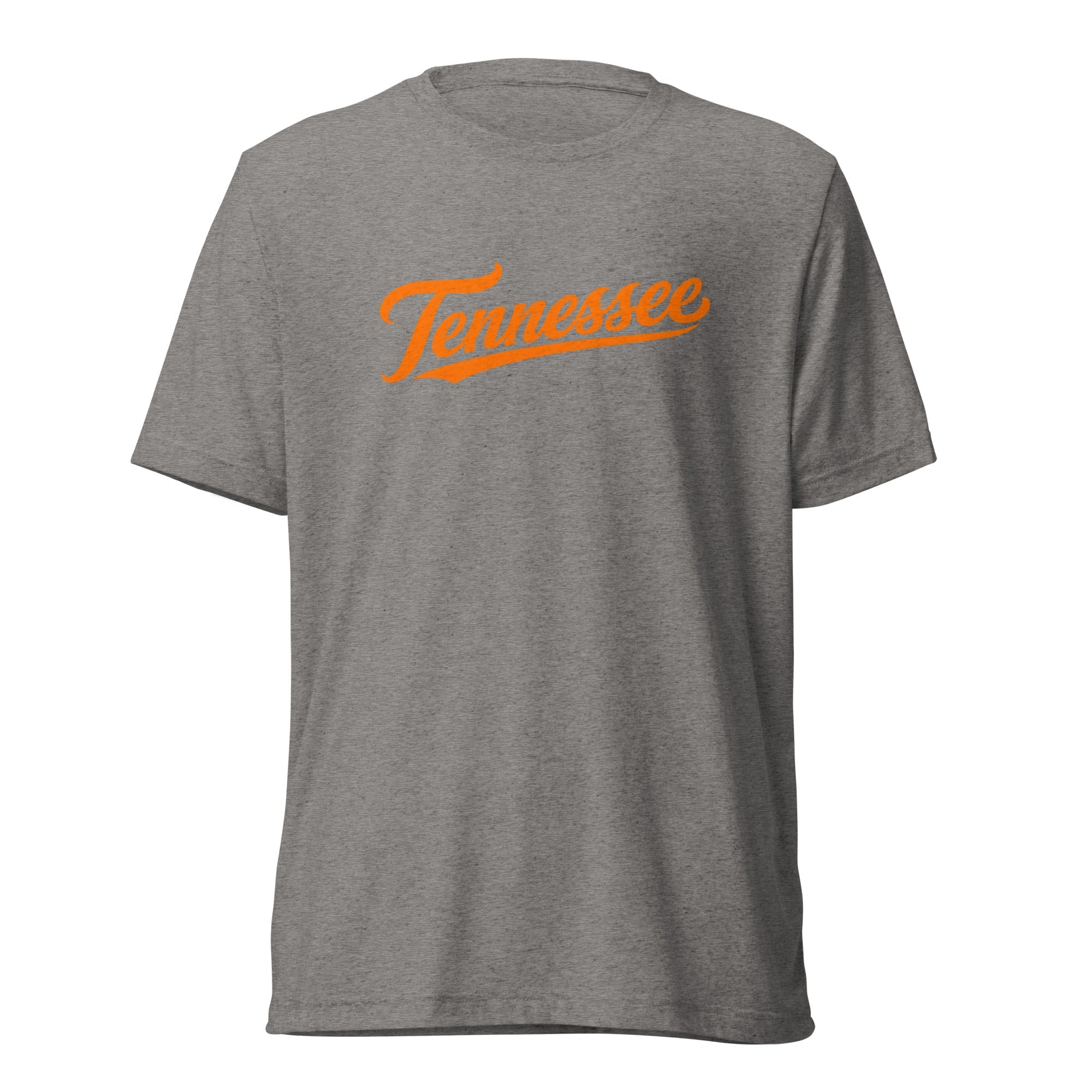Tennessee Neon T-Shirt | Retro Glow Script | Elite Tri - Blend - Bluegrass Elite Apparel LLC