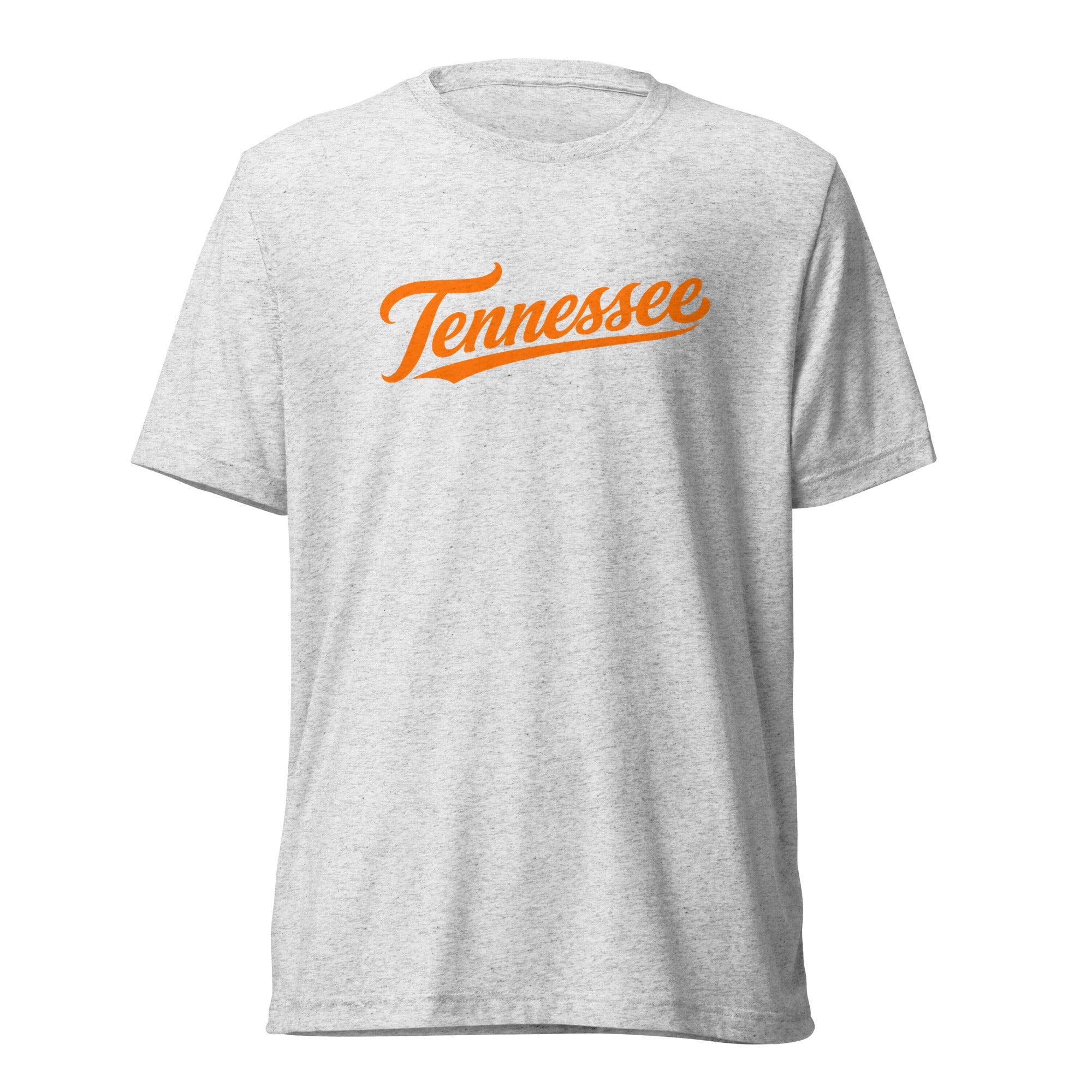 Tennessee Neon T-Shirt | Retro Glow Script | Elite Tri - Blend - Bluegrass Elite Apparel LLC