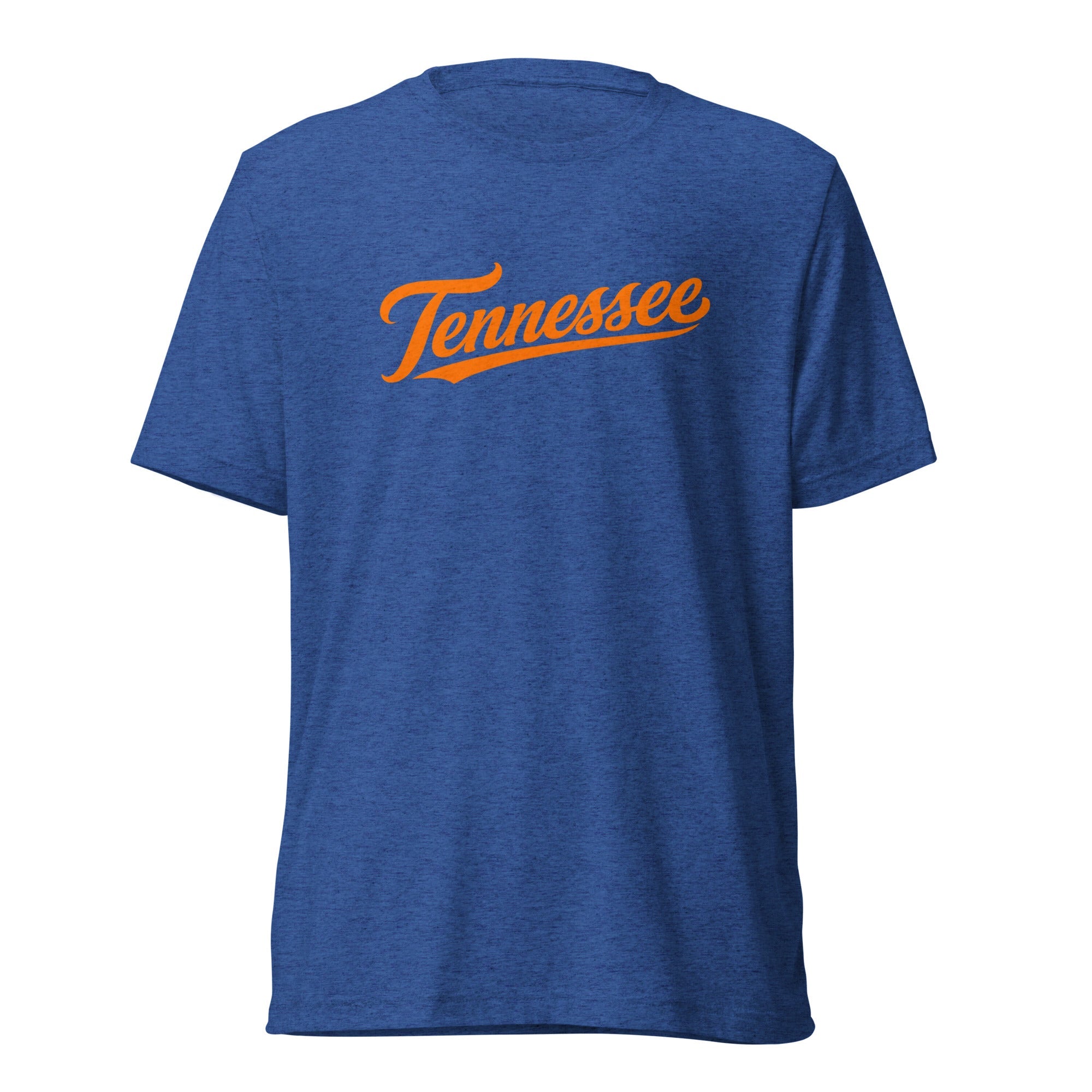 Tennessee Neon T-Shirt | Retro Glow Script | Elite Tri - Blend - Bluegrass Elite Apparel LLC