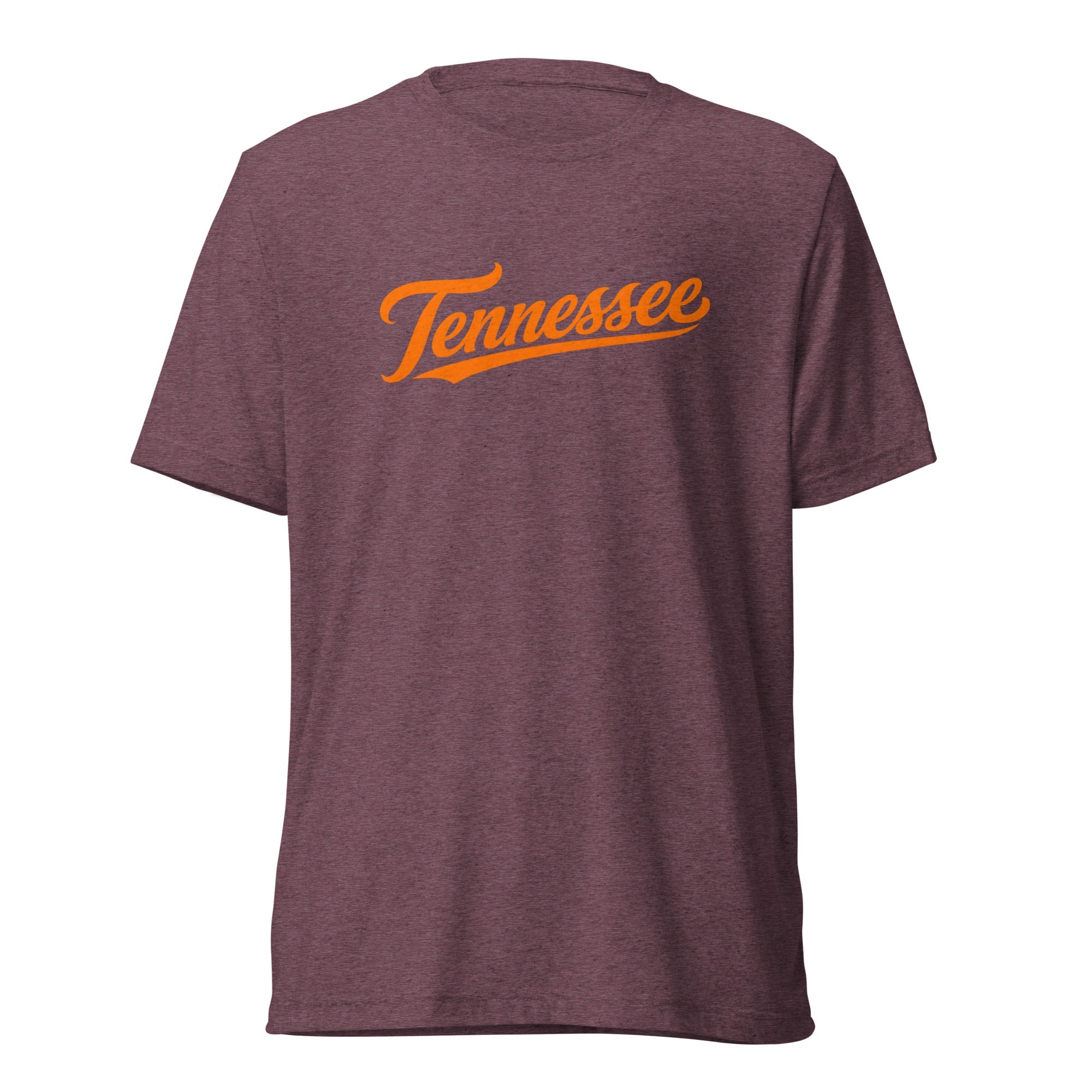 Tennessee Neon T-Shirt | Retro Glow Script | Elite Tri - Blend - Bluegrass Elite Apparel LLC