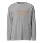 Tennessee Outline Long Sleeve Tee | Clean State Pride Shirt - Bluegrass Elite Apparel LLC