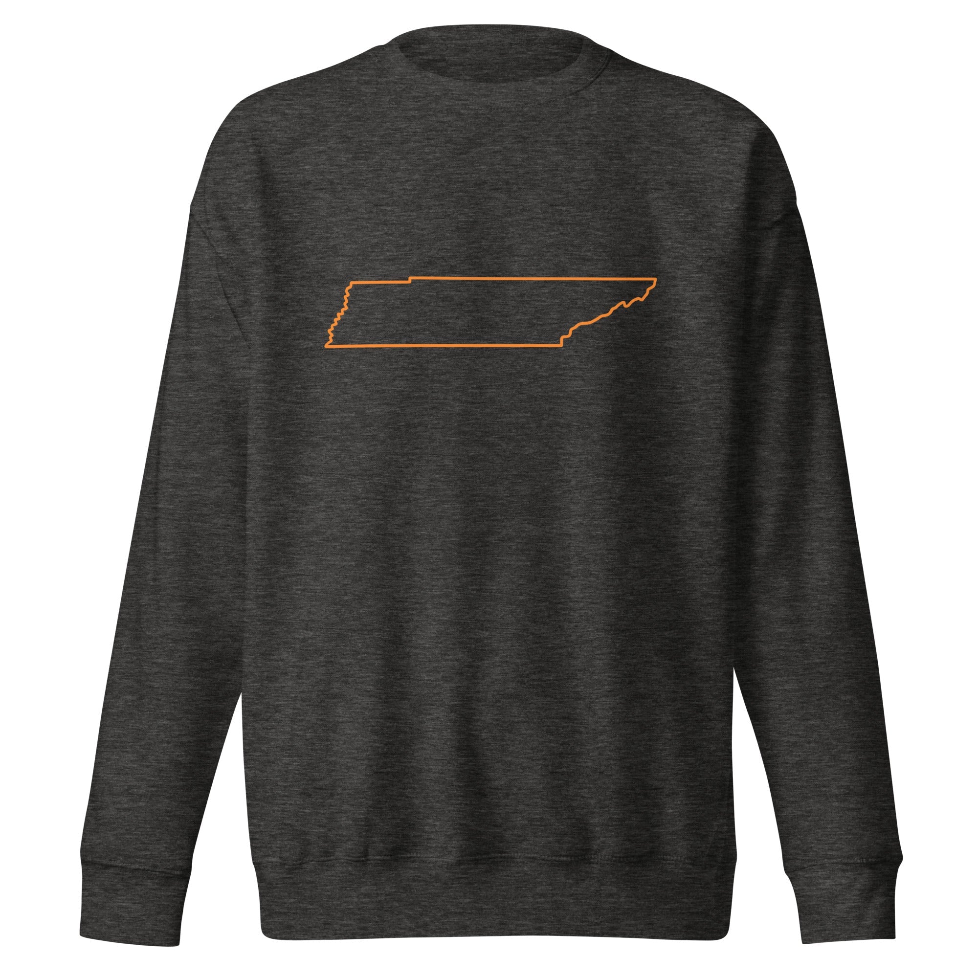 Tennessee Outline Sweatshirt | Bold State Pride Fleece - Bluegrass Elite Apparel LLC