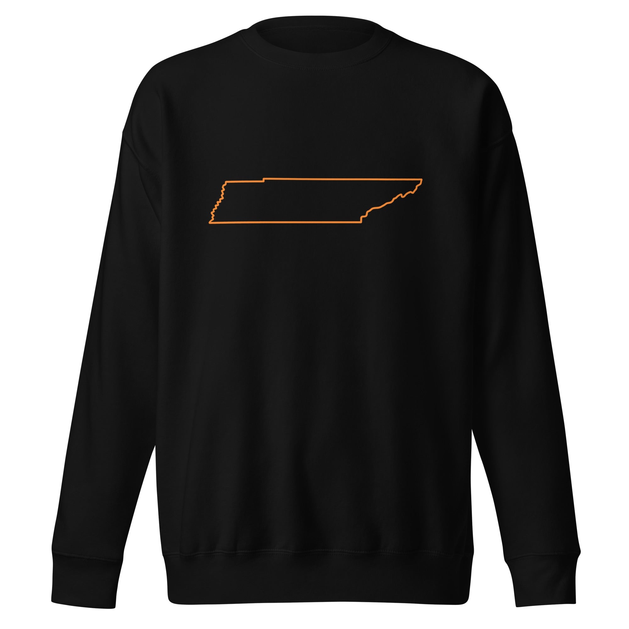 Tennessee Outline Sweatshirt | Bold State Pride Fleece - Bluegrass Elite Apparel LLC
