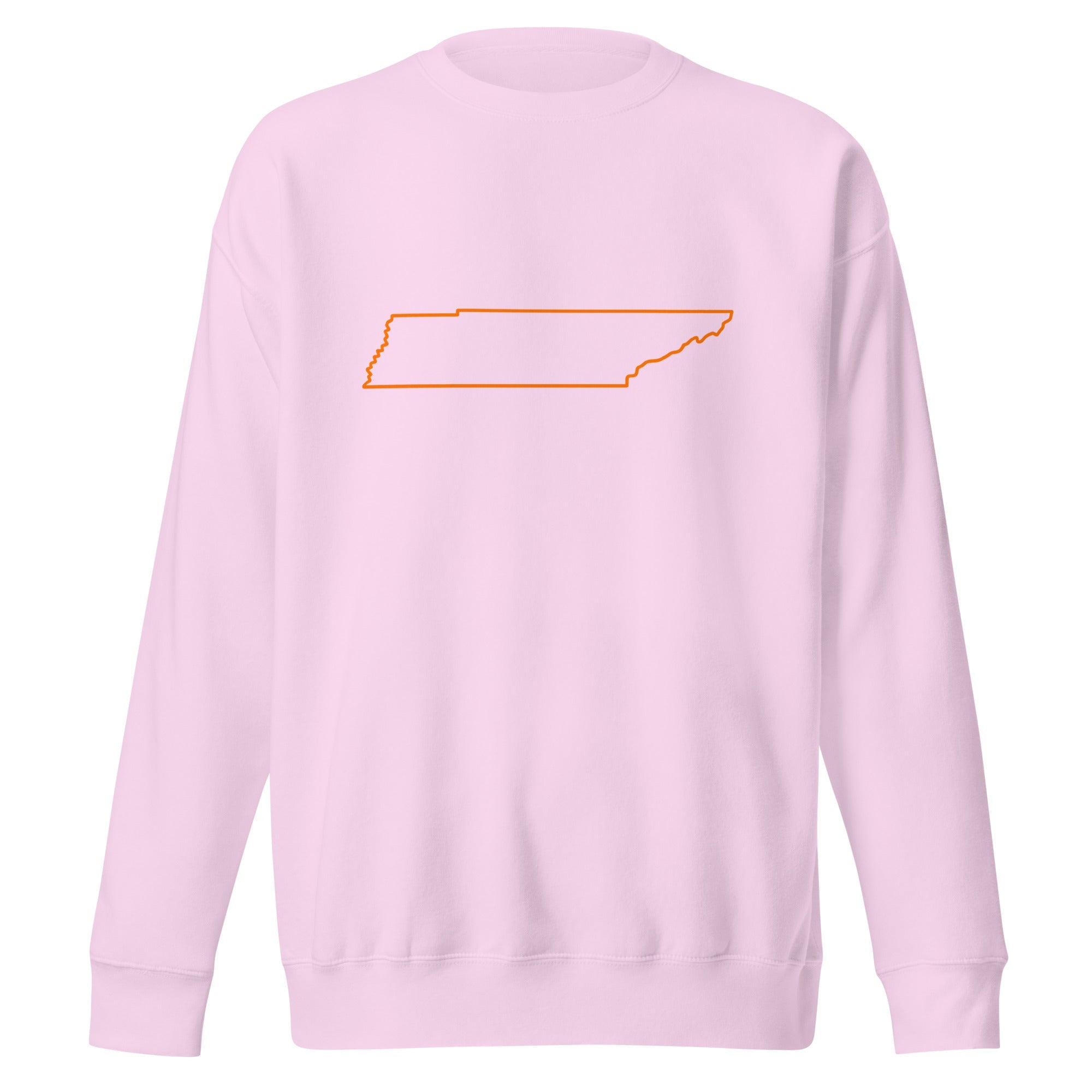 Tennessee Outline Sweatshirt | Bold State Pride Fleece - Bluegrass Elite Apparel LLC