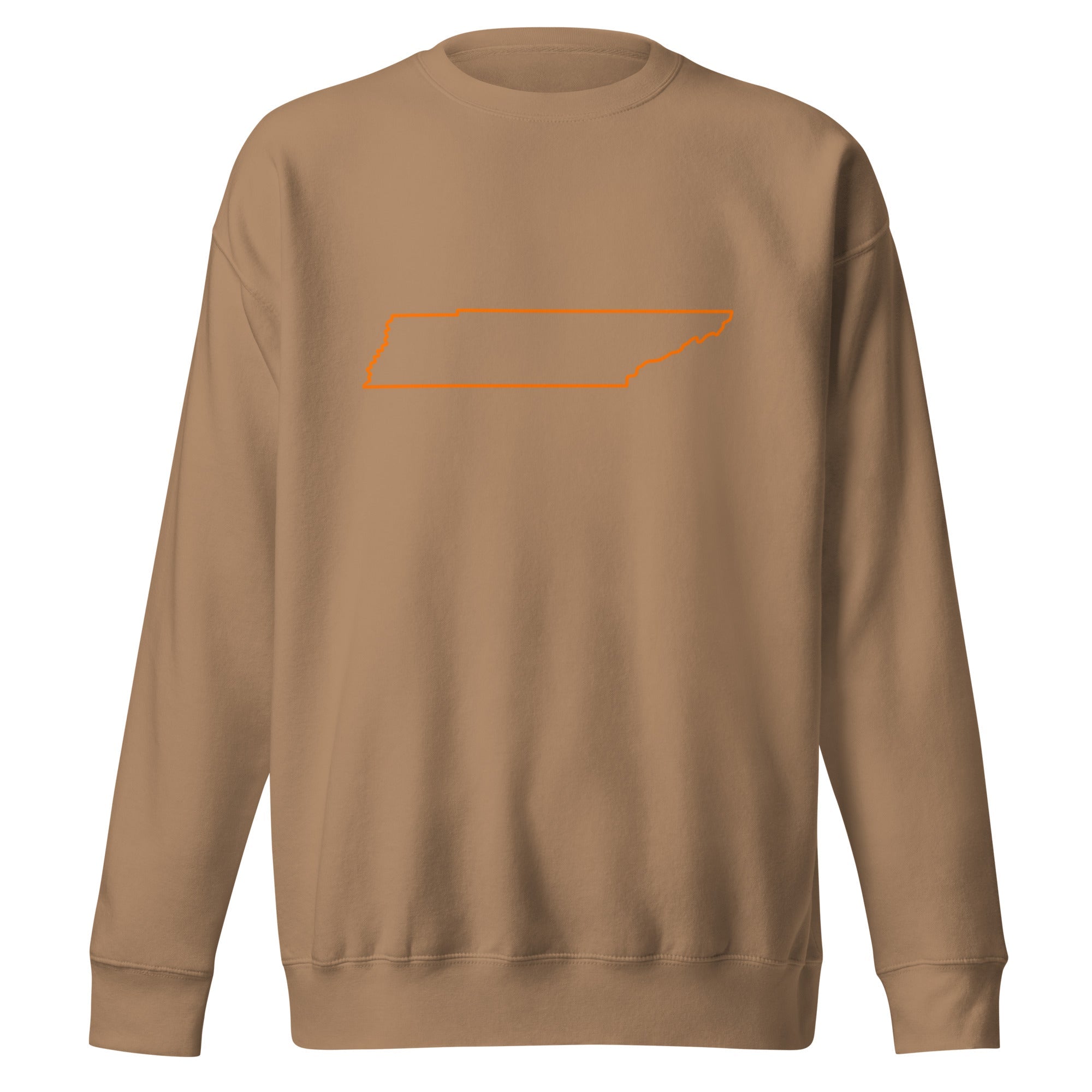 Tennessee Outline Sweatshirt | Bold State Pride Fleece - Bluegrass Elite Apparel LLC
