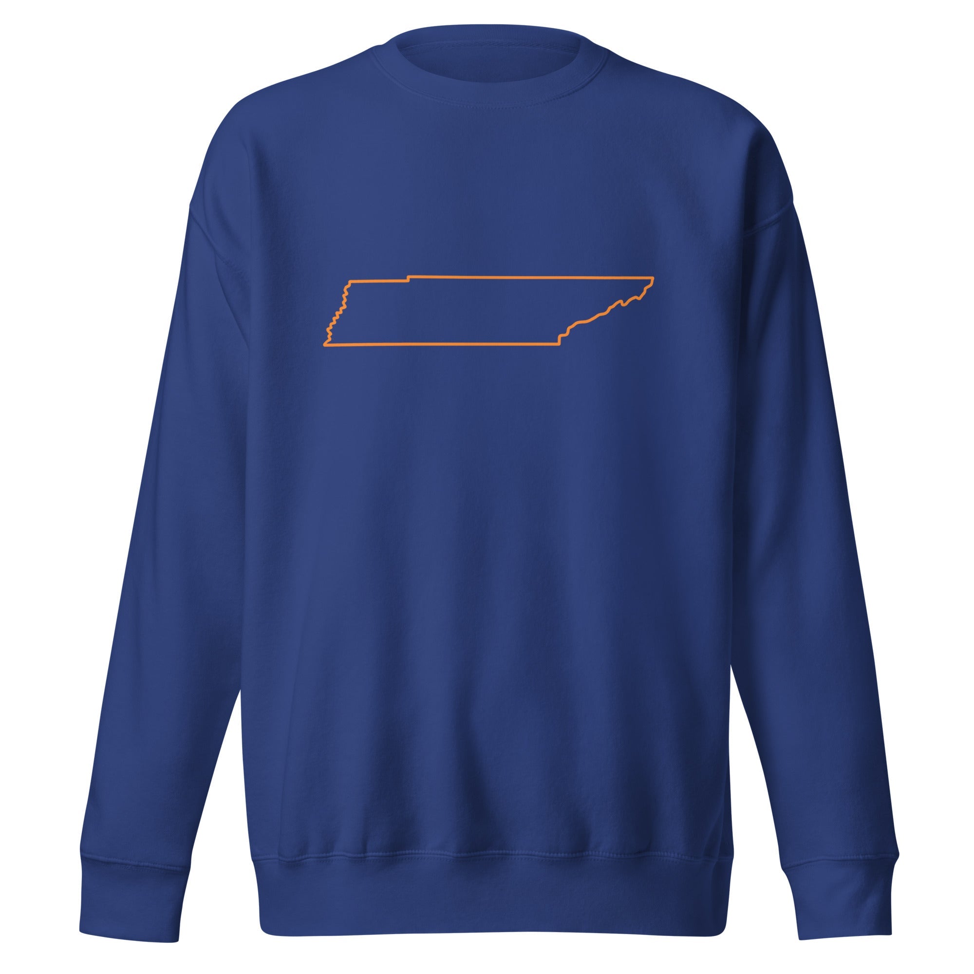 Tennessee Outline Sweatshirt | Bold State Pride Fleece - Bluegrass Elite Apparel LLC