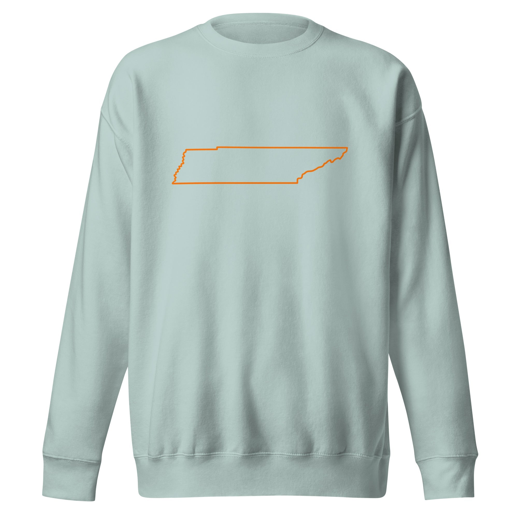 Tennessee Outline Sweatshirt | Bold State Pride Fleece - Bluegrass Elite Apparel LLC