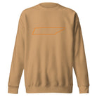 Tennessee Outline Sweatshirt | Bold State Pride Fleece - Bluegrass Elite Apparel LLC