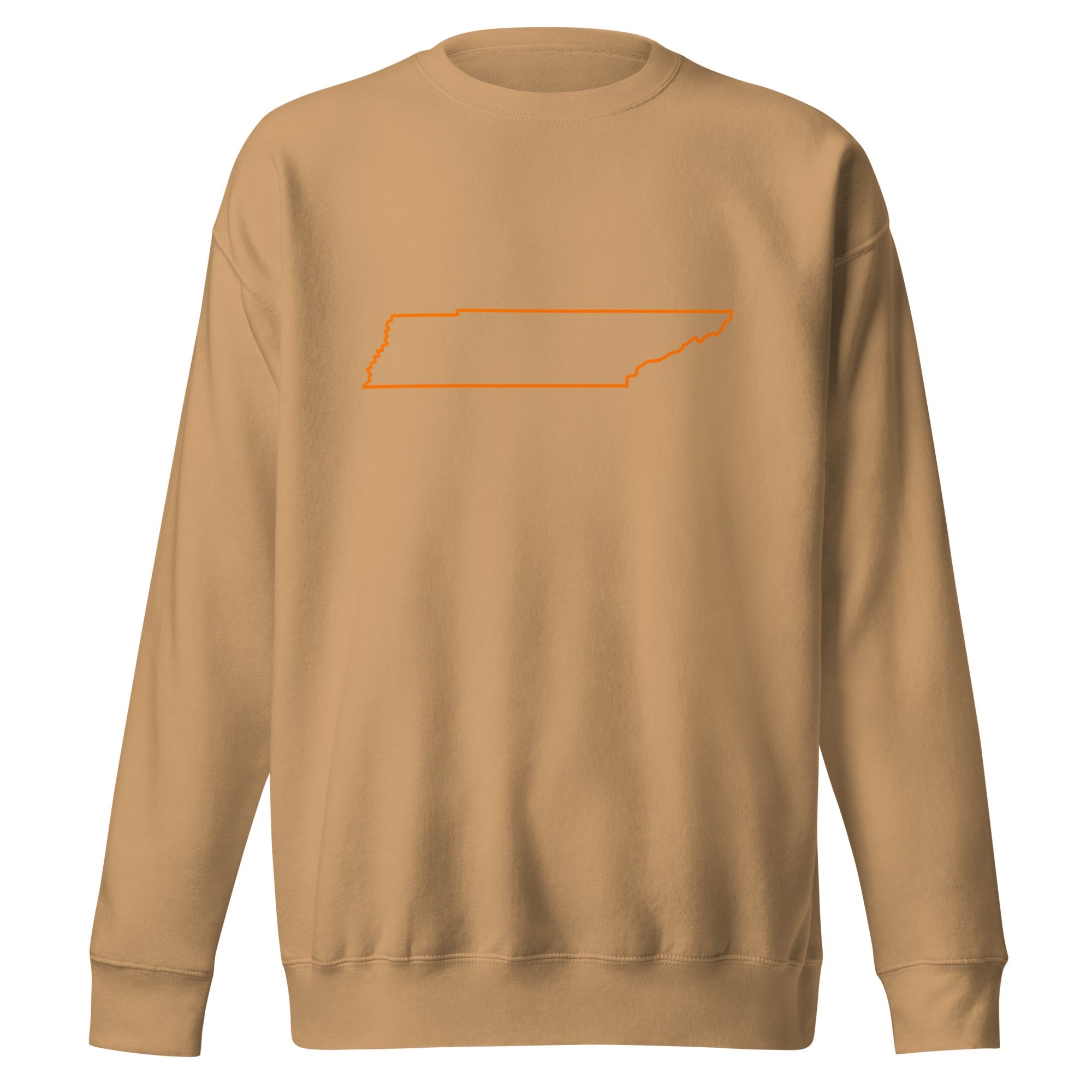 Tennessee Outline Sweatshirt | Bold State Pride Fleece - Bluegrass Elite Apparel LLC