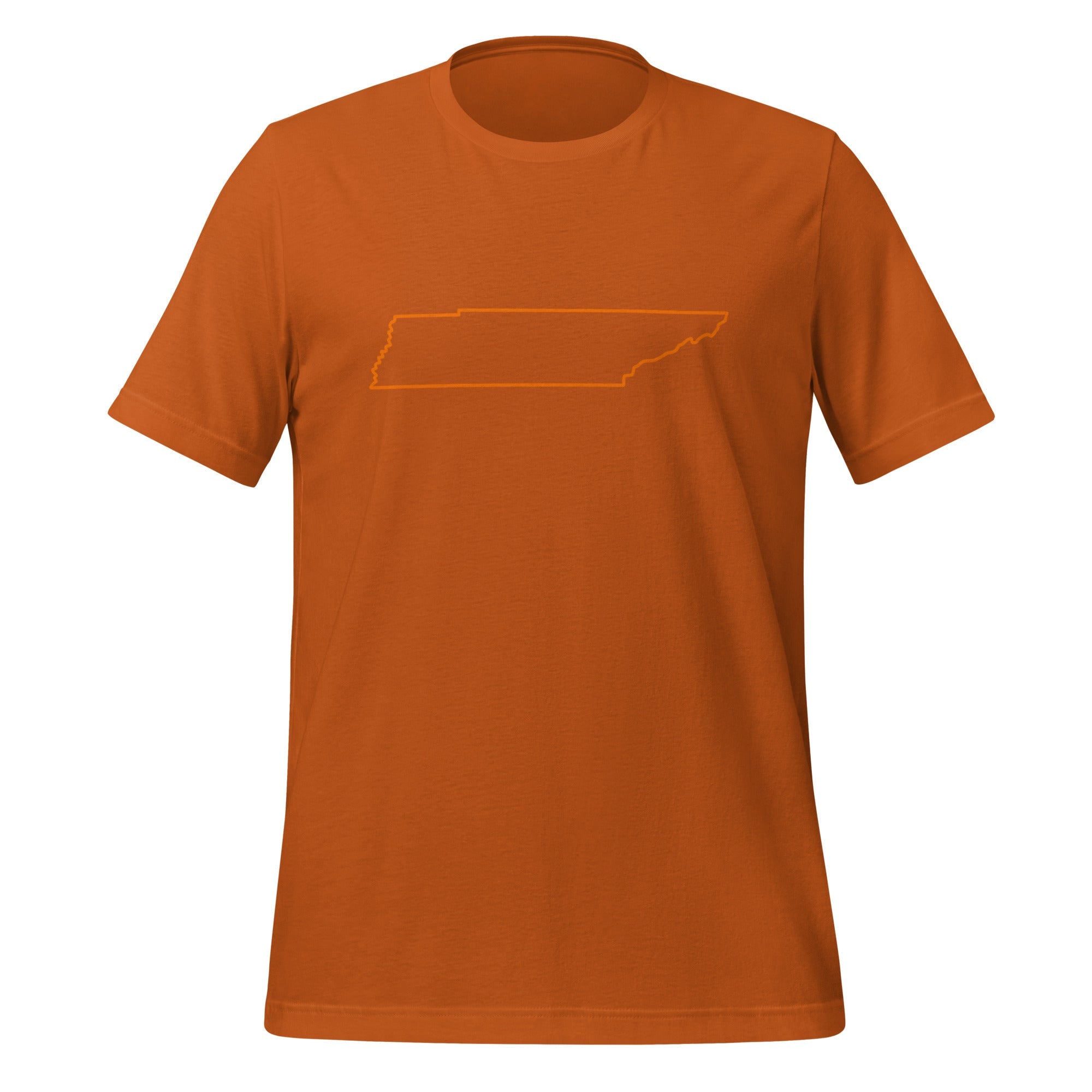 Tennessee Outline T-Shirt | Bold State Pride Design | Classic Cotton - Bluegrass Elite Apparel LLC