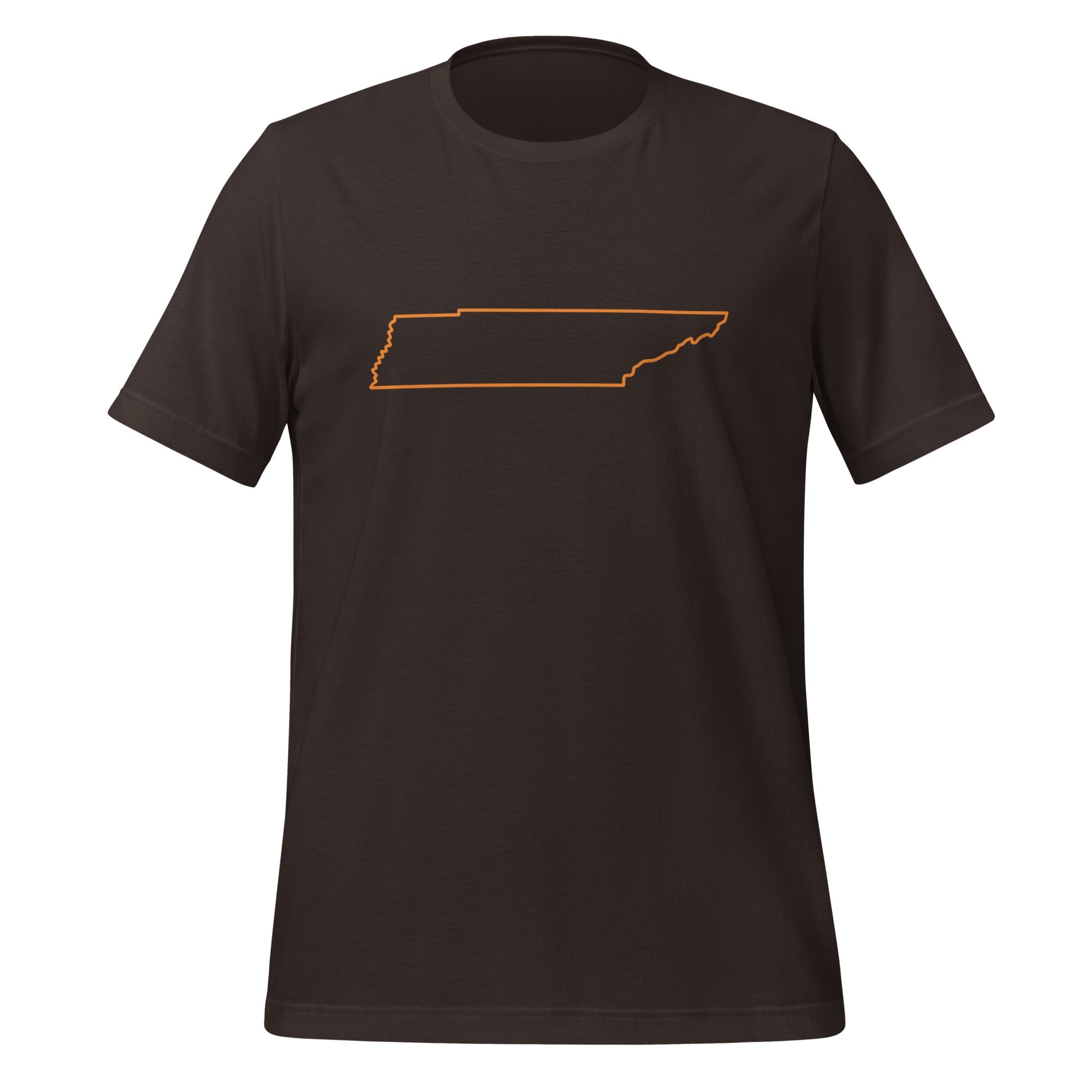 Tennessee Outline T-Shirt | Bold State Pride Design | Classic Cotton - Bluegrass Elite Apparel LLC