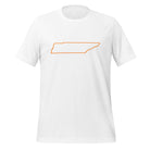 Tennessee Outline T-Shirt | Bold State Pride Design | Classic Cotton - Bluegrass Elite Apparel LLC