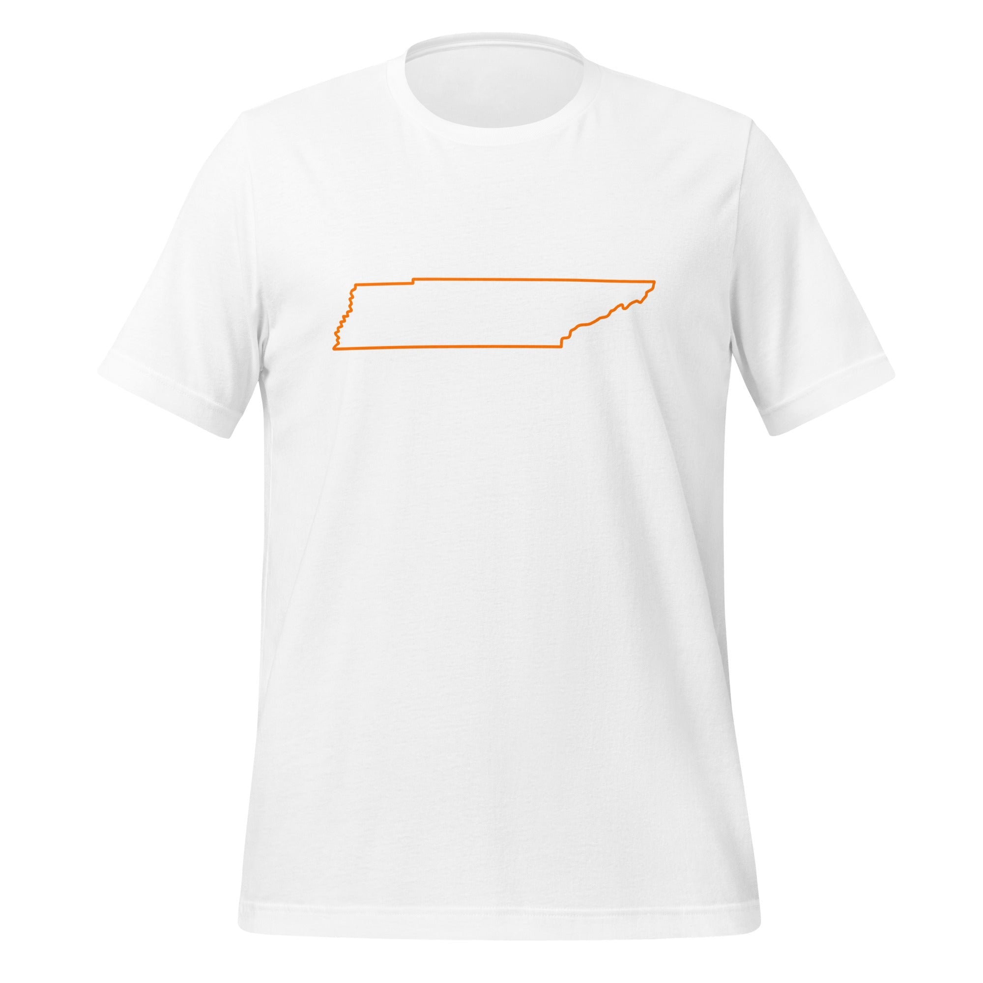 Tennessee Outline T-Shirt | Bold State Pride Design | Classic Cotton - Bluegrass Elite Apparel LLC