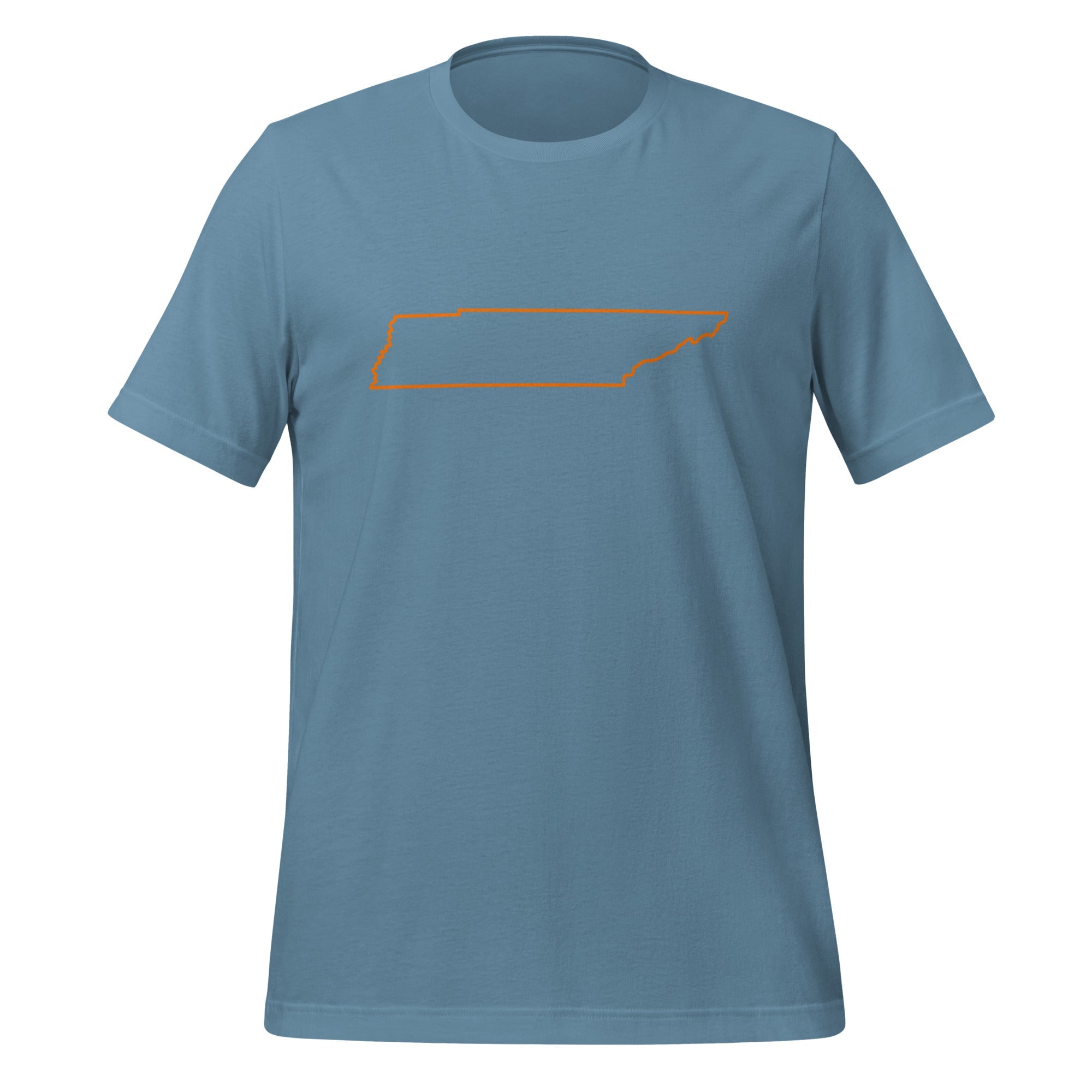 Tennessee Outline T-Shirt | Bold State Pride Design | Classic Cotton - Bluegrass Elite Apparel LLC