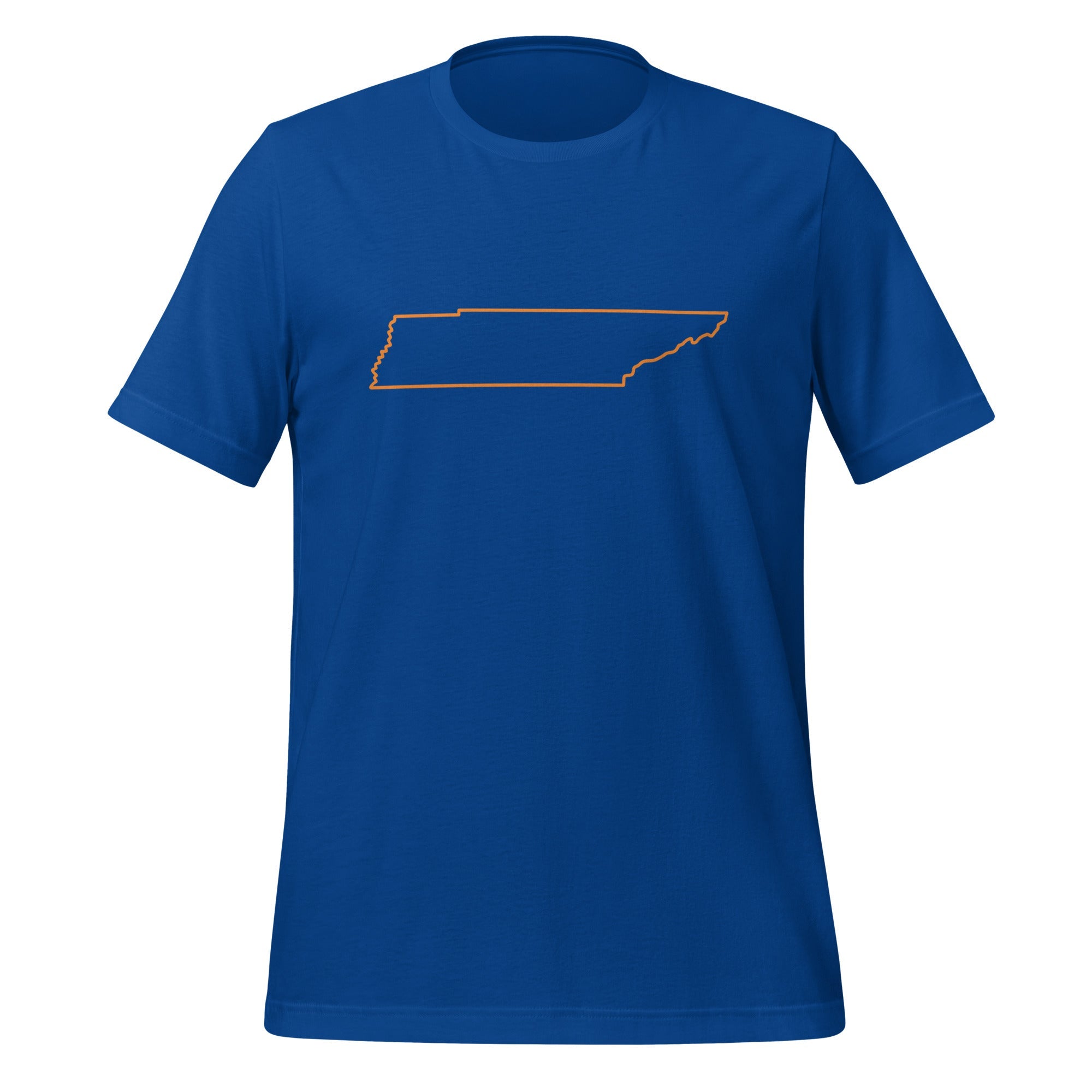 Tennessee Outline T-Shirt | Bold State Pride Design | Classic Cotton - Bluegrass Elite Apparel LLC