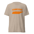 Tennessee T-Shirt | Bold Orange State Design | Elite - Bluegrass Elite Apparel LLC