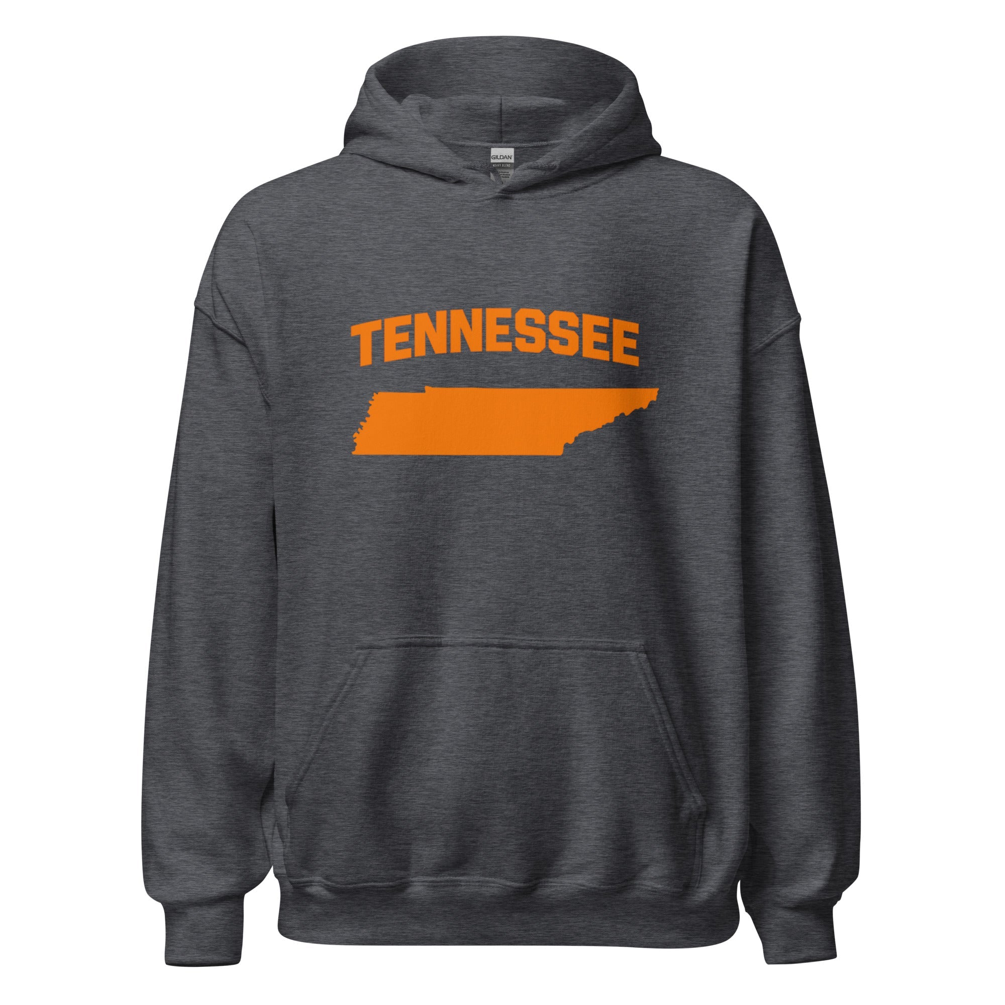 Tennessee Unisex Hoodie | Bold Orange State Design - Bluegrass Elite Apparel LLC