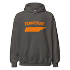 Tennessee Unisex Hoodie | Bold Orange State Design - Bluegrass Elite Apparel LLC