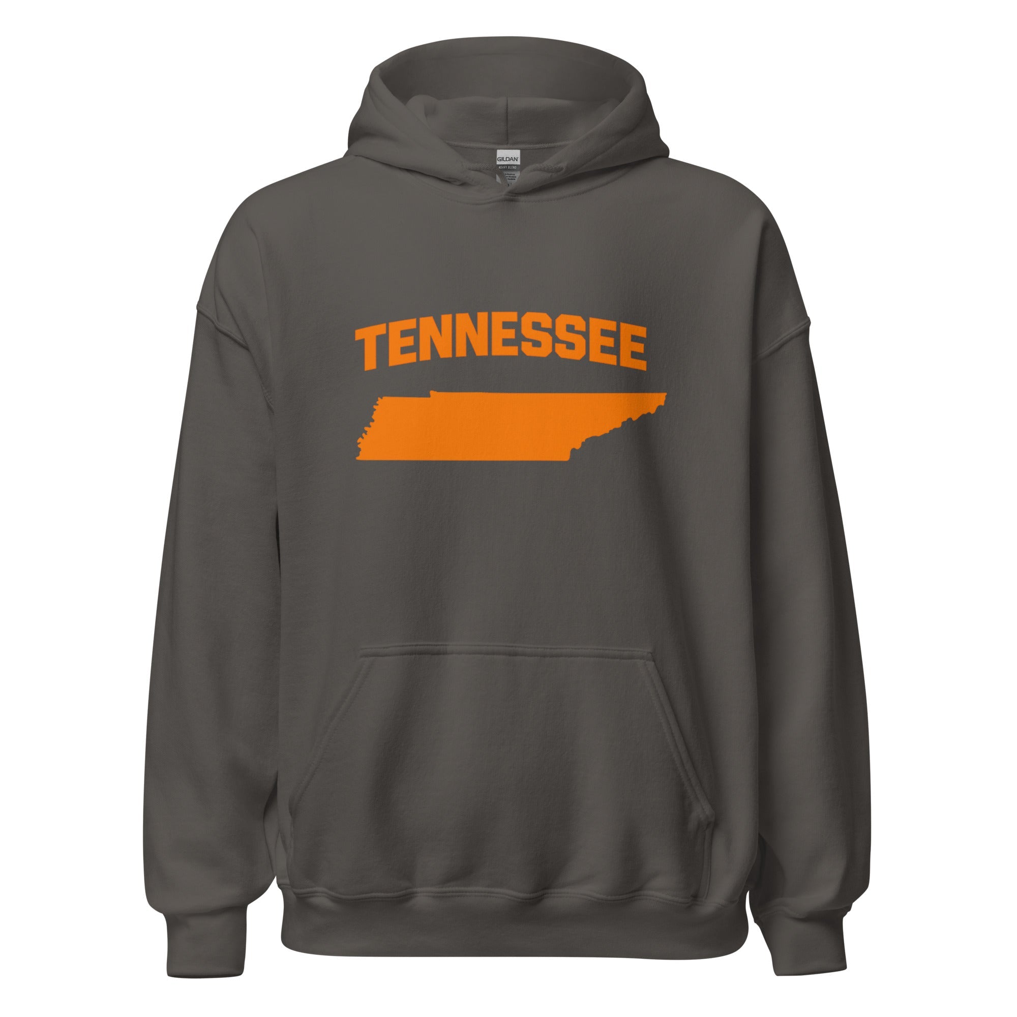 Tennessee Unisex Hoodie | Bold Orange State Design - Bluegrass Elite Apparel LLC