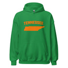 Tennessee Unisex Hoodie | Bold Orange State Design - Bluegrass Elite Apparel LLC