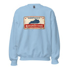 The Bluegrass State Sweatshirt | Retro License Plate Graphic | Unisex Pullover - Bluegrass Elite Apparel LLC