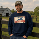 The Bluegrass State Sweatshirt | Retro License Plate Graphic | Unisex Pullover - Bluegrass Elite Apparel LLC