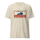 The Bluegrass State T-Shirt | Retro License Plate Design | Elite Tri - Blend - Bluegrass Elite Apparel LLC
