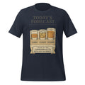 Today’s Forecast Whiskey T-Shirt | Illustrated Bourbon Weather Design | Classic Airlume Cotton - Bluegrass Elite Apparel LLC