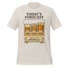 Today’s Forecast Whiskey T-Shirt | Illustrated Bourbon Weather Design | Classic Airlume Cotton - Bluegrass Elite Apparel LLC