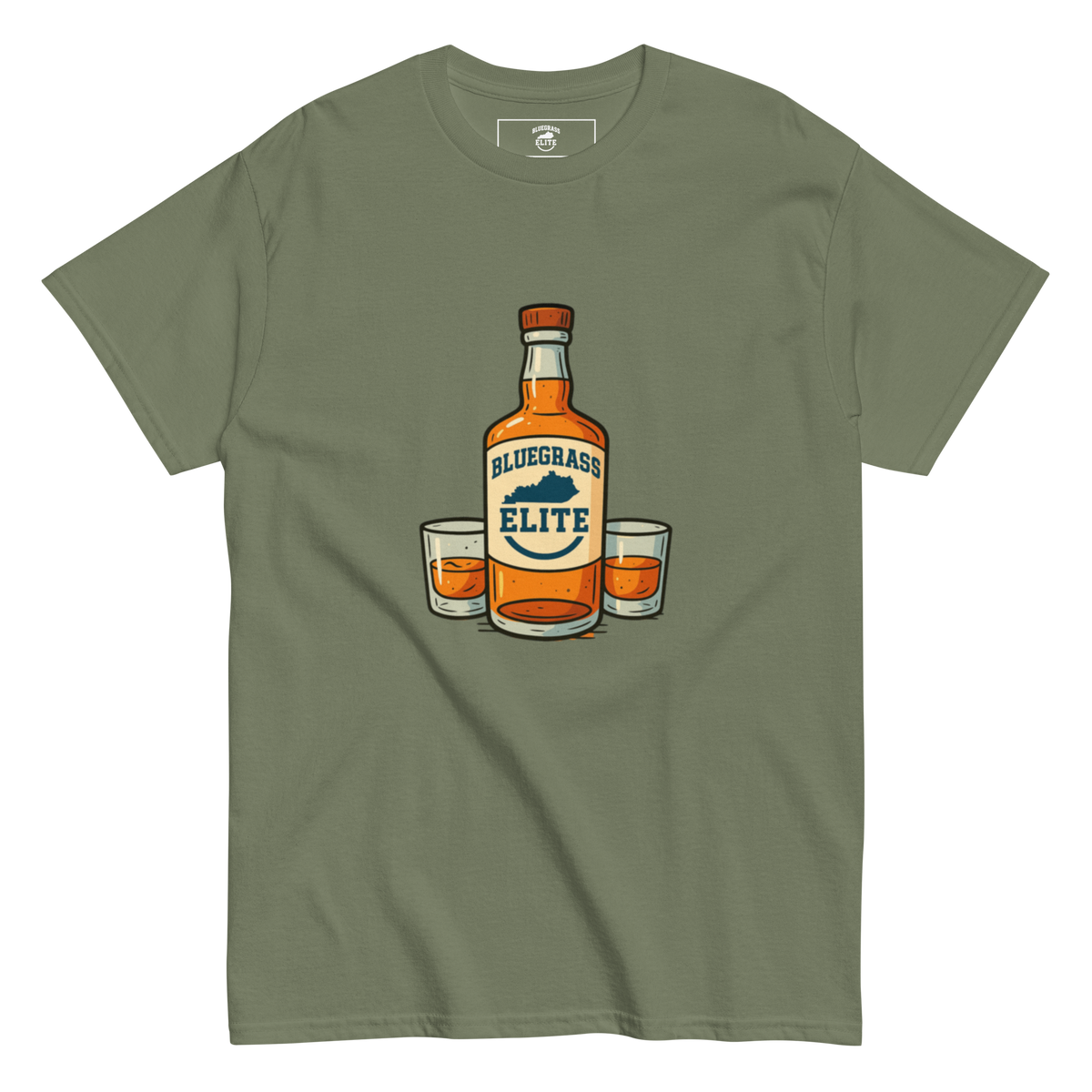 Bourbon Bottle Basic Tee