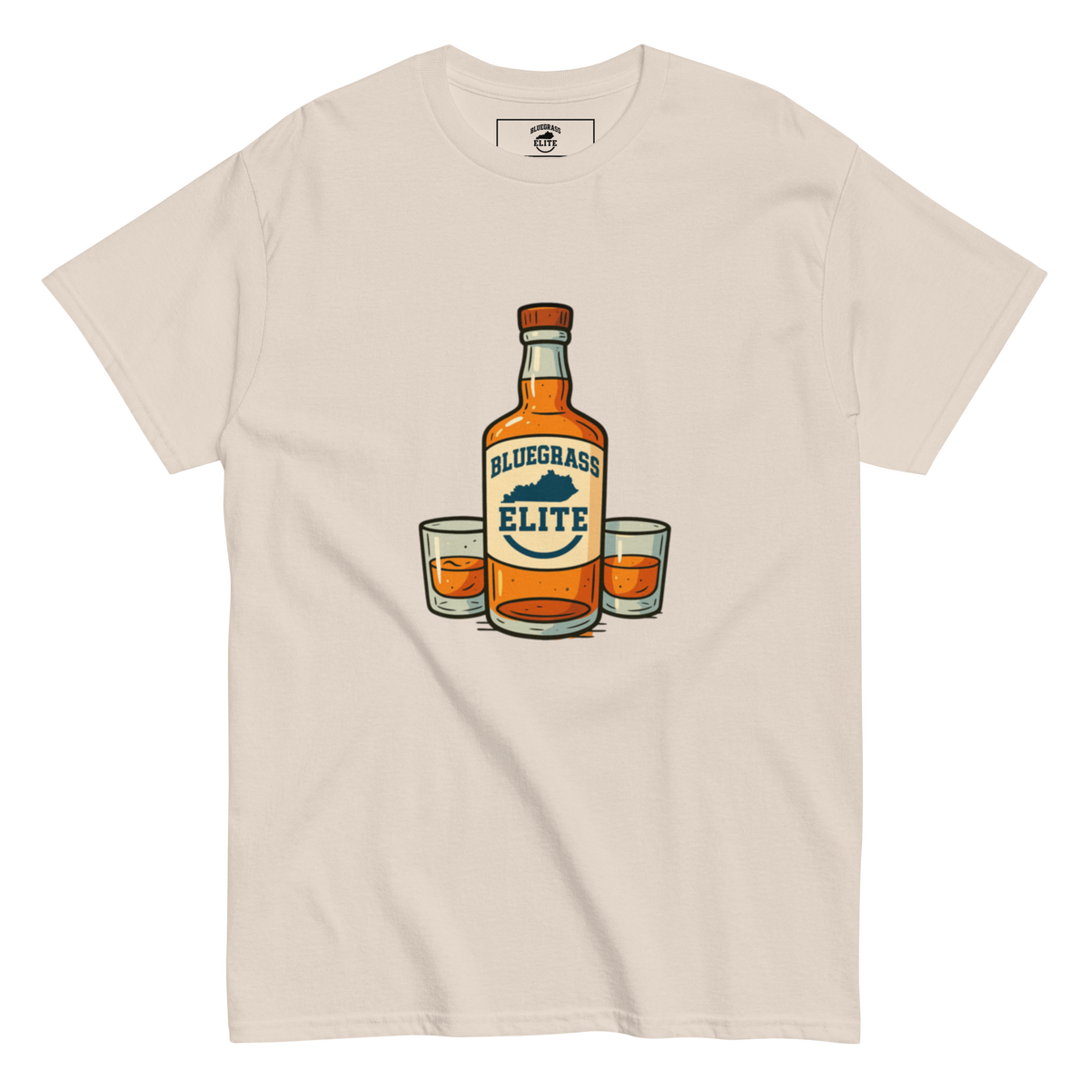 Bourbon Bottle Basic Tee