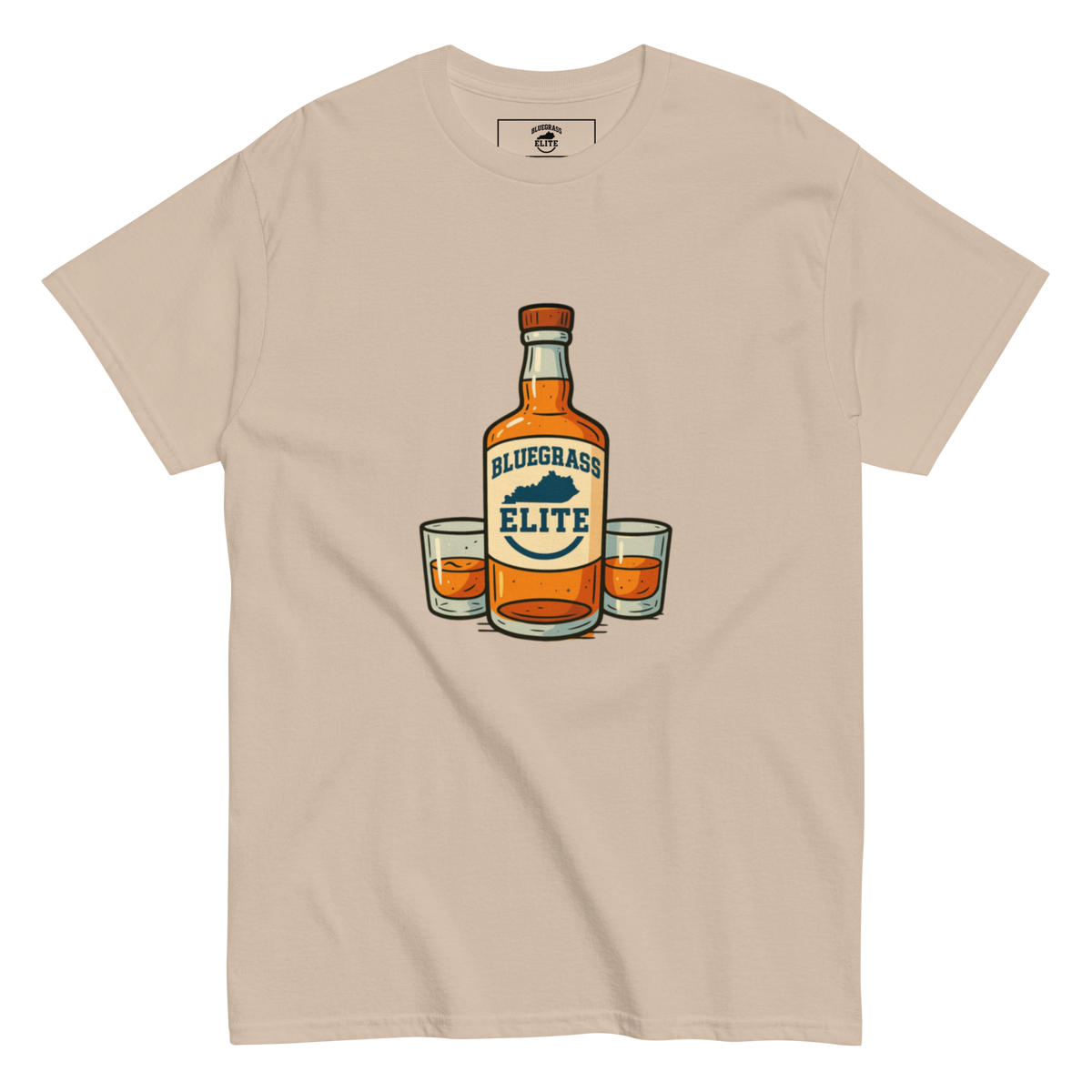Bourbon Bottle Basic Tee
