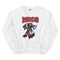 MOCO Tomahawk Feather Heritage Sweatshirt | Vintage Block Design
