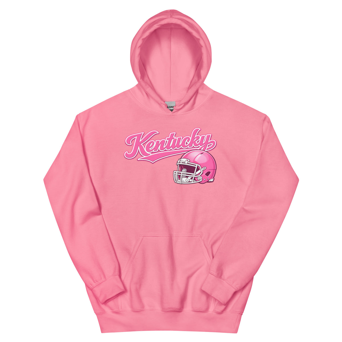 Kentucky Pink Script Helmet Hoodie