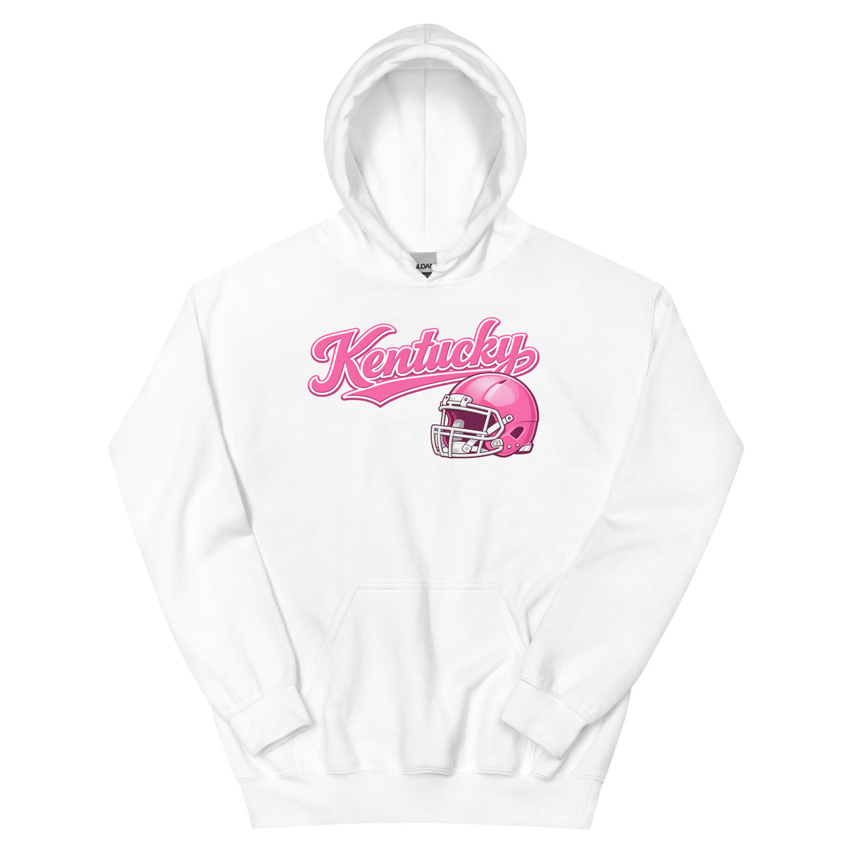 Kentucky Pink Script Helmet Hoodie