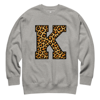 Leopard K Premium Fleece Sweatshirt