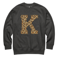 Leopard K Premium Fleece Sweatshirt