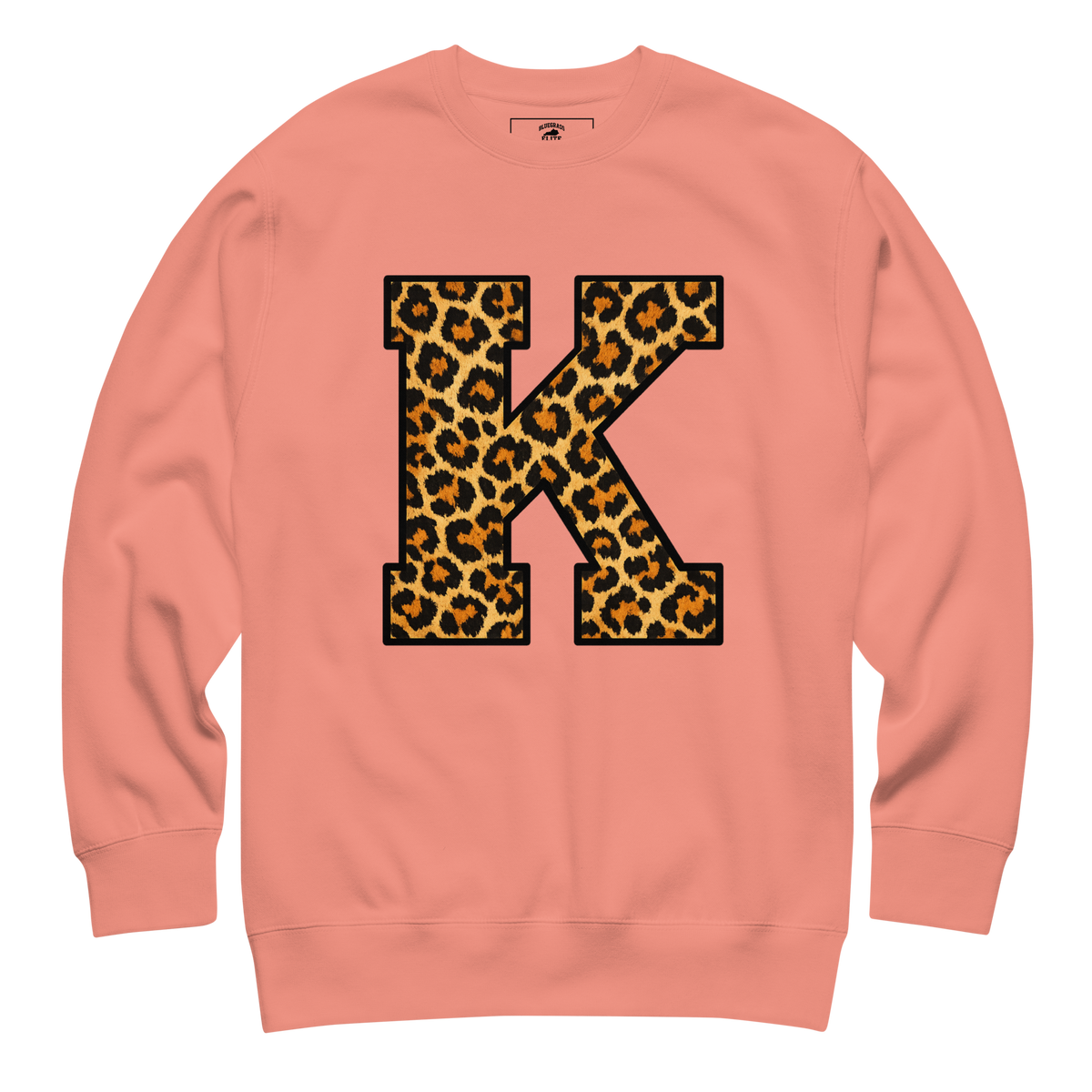 Leopard K Premium Fleece Sweatshirt