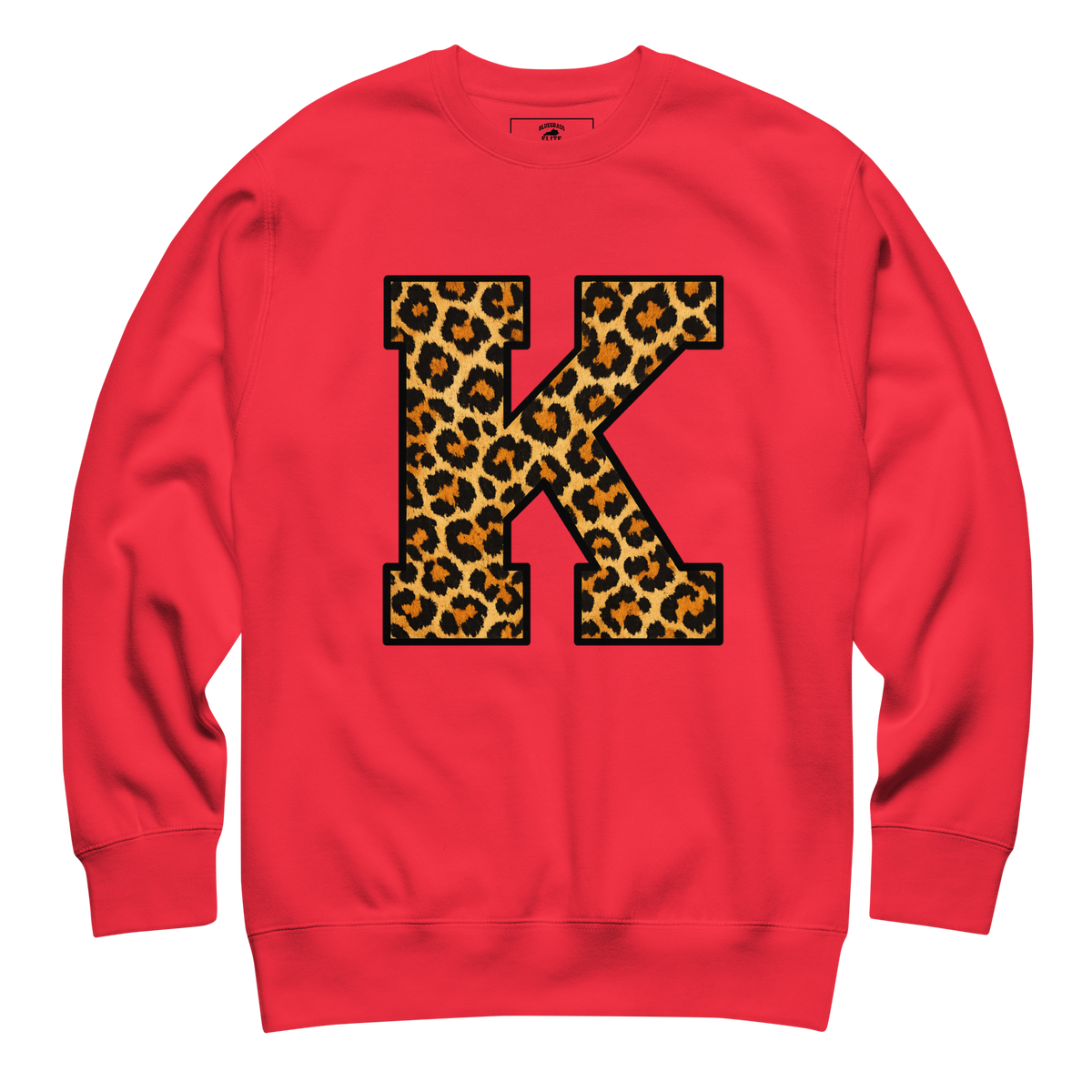 Leopard K Premium Fleece Sweatshirt