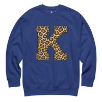 Leopard K Premium Fleece Sweatshirt