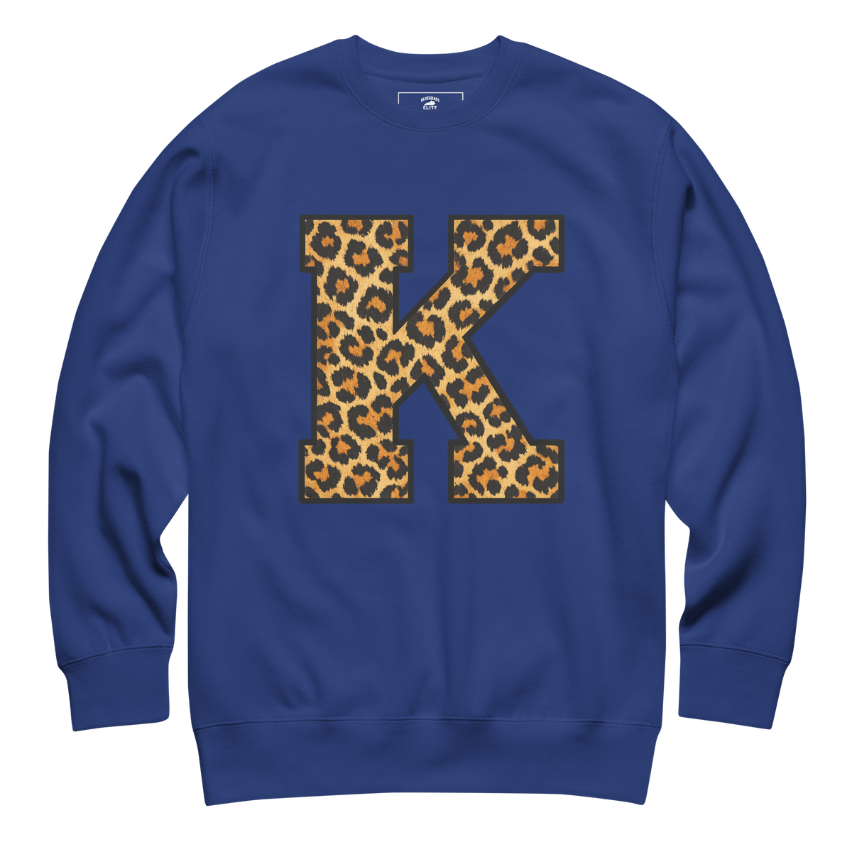 Leopard K Premium Fleece Sweatshirt