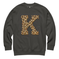 Leopard K Premium Fleece Sweatshirt