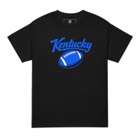 Kentucky Blue Script Ball DryBlend Tee