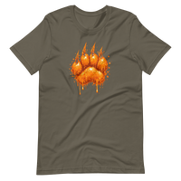 Orange Paint Paw Classic Tee