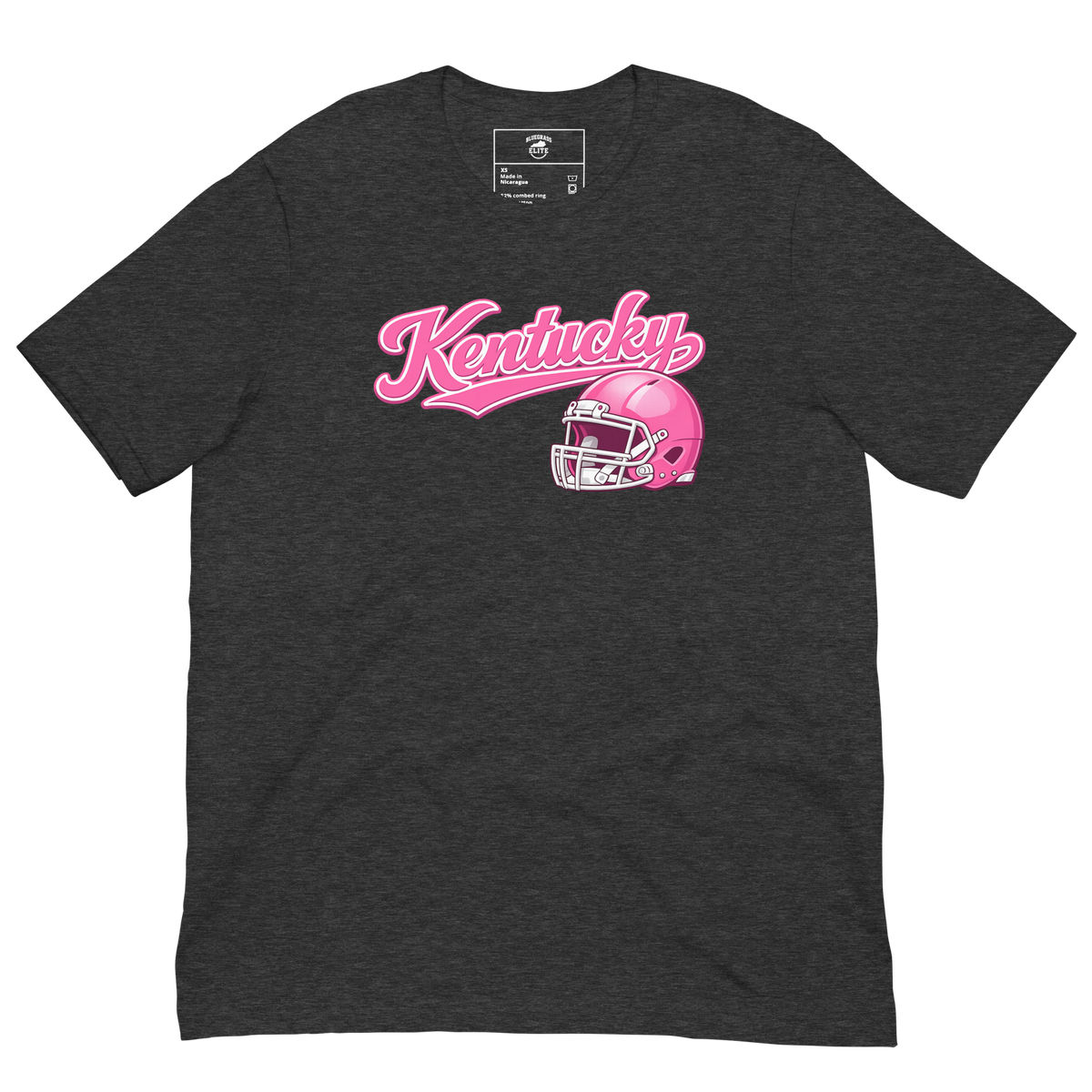 Kentucky Pink Script Helmet T-Shirt