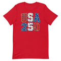 USA 250 Kentucky Heritage T-Shirt | Vintage Patriotic Number Design | Classic - Bluegrass Elite Apparel LLC
