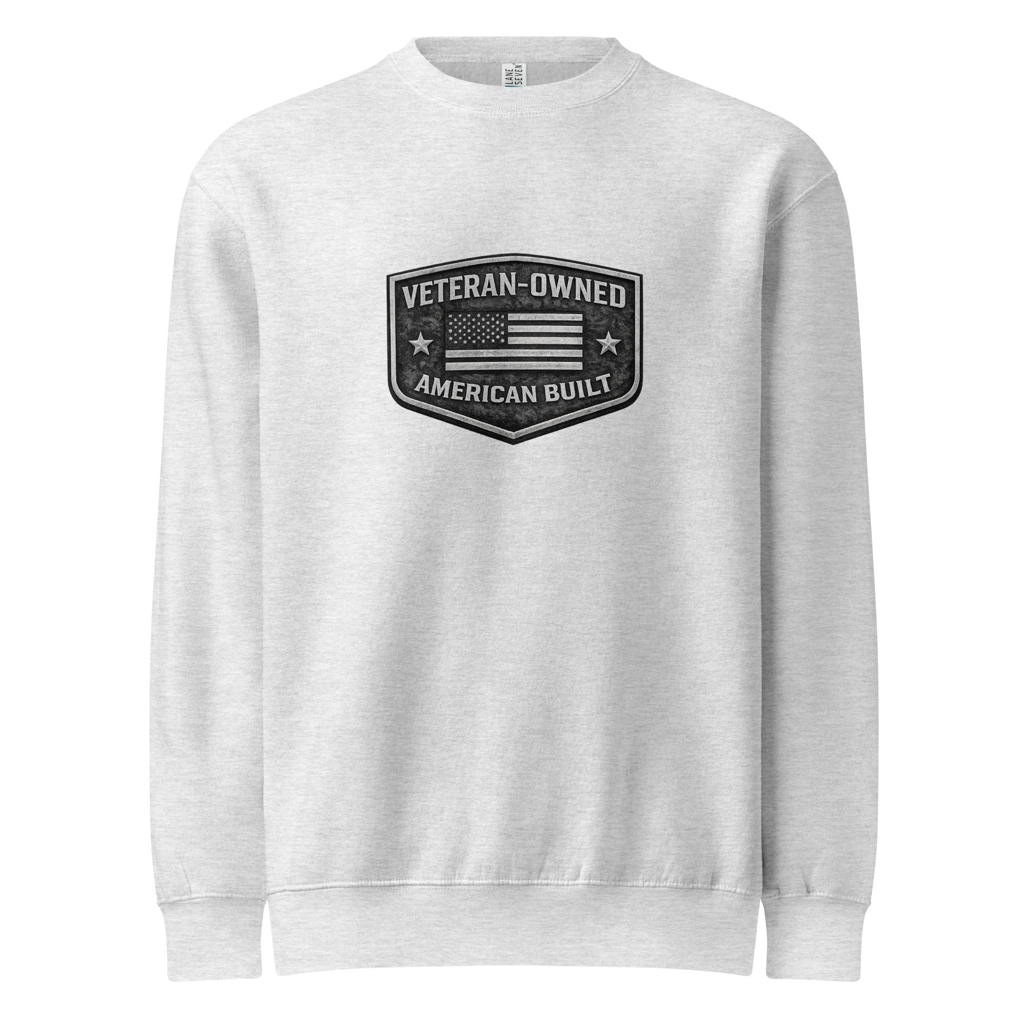 Veteran - Owned American Built Sweatshirt | Military Shield Design - Bluegrass Elite Apparel LLC