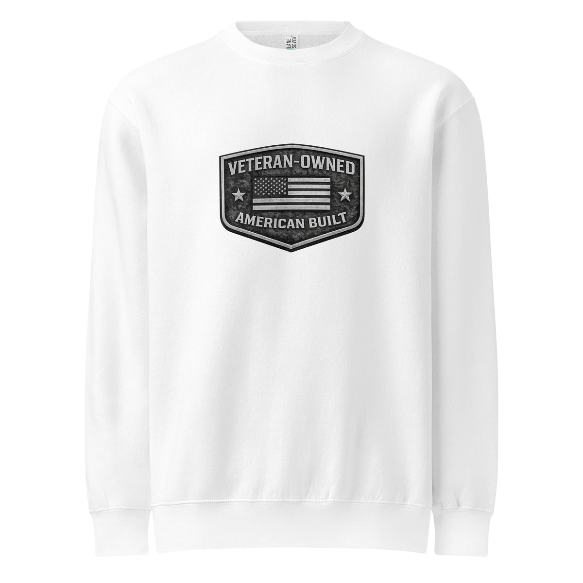 Veteran - Owned American Built Sweatshirt | Military Shield Design - Bluegrass Elite Apparel LLC